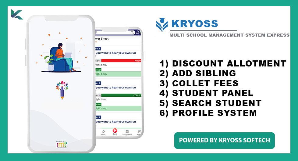 Kryoss - Multi School Management System Express